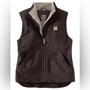 Carhartt Women's Relaxed Fit Washed Duck Lined Vest